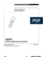 Data Sheet: NPN Switching Transistor