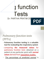 Lung Function Tests: Dr. Partha Pratim Deka