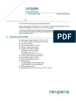 Nexperia 74LVC2G02GF, 115 Datasheet