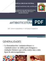 ANTIBIOTICOTERAPIA