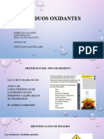 Residuos Oxidantes