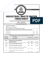 Industrial Waste Water Treatment