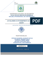 Análisis e Interpretación de Los EE - FF