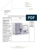 Mindray Bc5300 & Bc20 Proposal @paramountlifecare