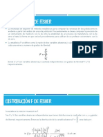 Distribucio F de Fisher y Ejercicios