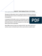 Management Information System