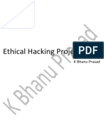 Ethical Hacking Project Work