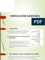 Ventilación Sanitaria