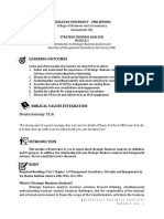 MODULE 1 Introduction To Strategic Business Analysis and Overview To Management Consultancy