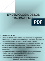 1 Epidemiologia de Los Traumatismos