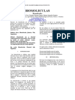 Informe de Biomoleculas