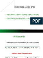 Equilibrio Quimico - Acidos e Bases