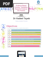 DR Hadeel Tayeb: Insert Your Image