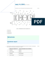 New Test - February 14, 2018: Markscheme Examiners Report