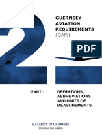 (Gars) : Guernsey Aviation Requirements