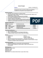 Sanket Chorghe Resume PDF