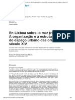 En Lixboa Sobre Lo Mar (Rio Tejo) - A Organização e A Estruturação Do Espaço Urbano Das Origens Ao Século XIV