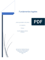 Fundamentos Legales