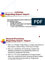 7 General Provisions Regarding Export/ Import