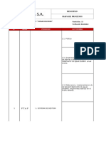 Mapa de Procesos PTAP