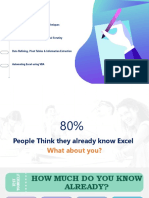 Advance Excel Course Work