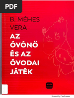 B. Méhes Vera - Az Óvónő És Az Óvodai Játék