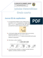 Olimpiadas Matemáticas-4to Grado