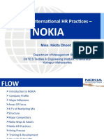 HR Practices at NOKIA