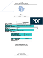 CTT Prevencionista Programa Tecnologìa Quìmica CTT Prevencionista