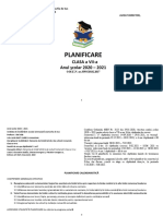 PLANIFICARE LATINĂ CLASA A VII-a