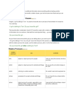 We Use Relative Clauses To Give Additional Information About Something Without Starting Another Sentence