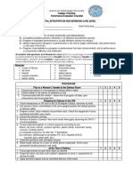 EINC Essential Intrapartim NC Checklist