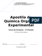 Apostila de Química Orgânica Experimental 2