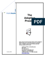 California Report of Adoption