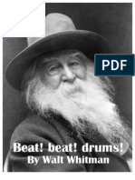 Beat! Beat! Drums! by Walt Whitman 