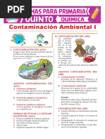 Contaminación Del Agua y Del Aire para Quinto de Primaria