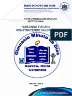 Proyecto de Orientacion Escolar Institucional 2021