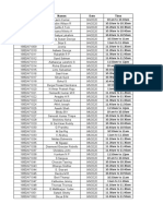 Register Number Names Date Time