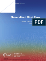 (University Lecture Series 76) Mario Garcia-Fernandez, Jeffrey Streets - Generalized Ricci Flow-American Mathematical Society (2021)