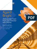 Xgard Bright: Addressable Fixed Point Gas Detector With Display