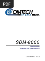 Comtech SDM8000man