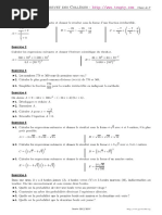 Exercices Calcul 3eme 4