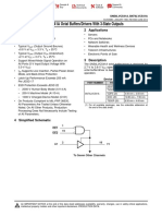 Snx4Lvc541A Octal Buffers/Drivers With 3-State Outputs: 1 Features 2 Applications