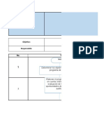 Procedimiento Programa de Auditoria