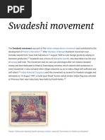 Swadeshi Movement - Wikipedia