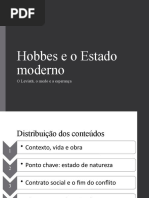 Hobbes e o Estado Moderno