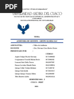 Auditoria de Gestion - Grupo Gloria Sac