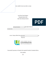 Análisis Financiero en La Gestión Contable de Micro Mercados en Carepa (Anteproyecto)