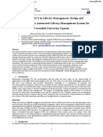 Integrating ICT in Library Management: Design and Development of An Automated Library Management System For Cavendish University Uganda