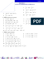 División de Expresiones Algebraicas